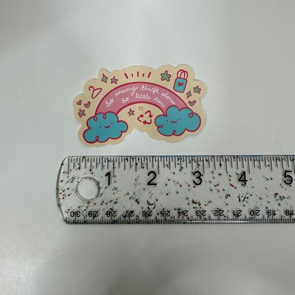 2/$24 NEW So Many Thrift Stores So Little Time Sticker, Thrifting Reseller Gift - Picture 6 of 7